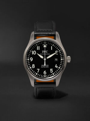 Pilot's Mark Leather Watch